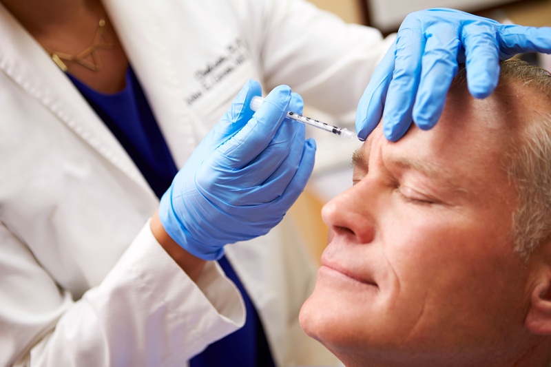 Mimikai ráncok botox kezelése