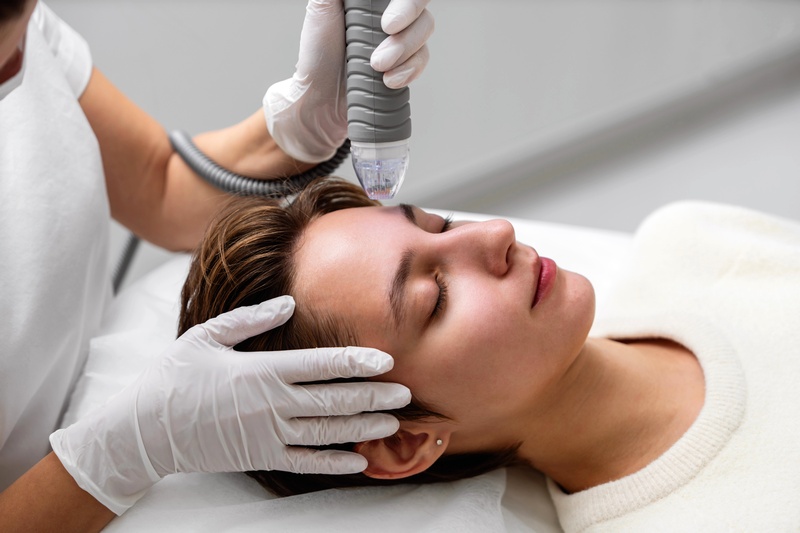 Fractional micro needle radiofrequency treatment of acne scars